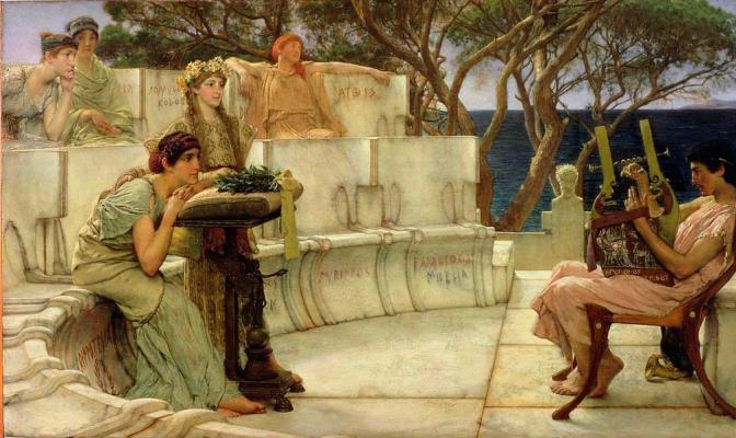 Сафо: биография Где жила древнегреческая поэтесса сапфо