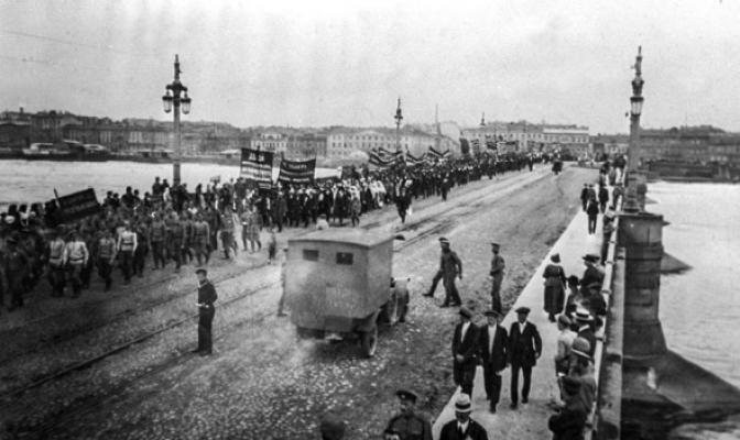 Июльские 1917 года события в петрограде