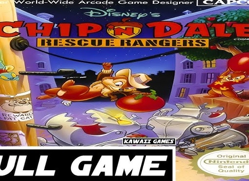 Chip ‘n Dale Rescue Rangers прохождение rus(NES,Famicom,Dendy)