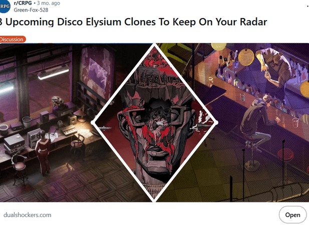 Disco Elysium игра которую не нужно пропускать. Революция и новое слово в жанре RPG